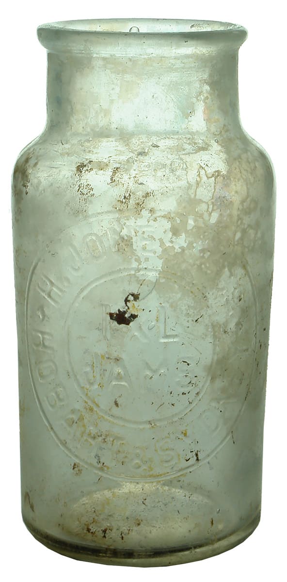 Jones IXL Hobart Sydney Jam Jar