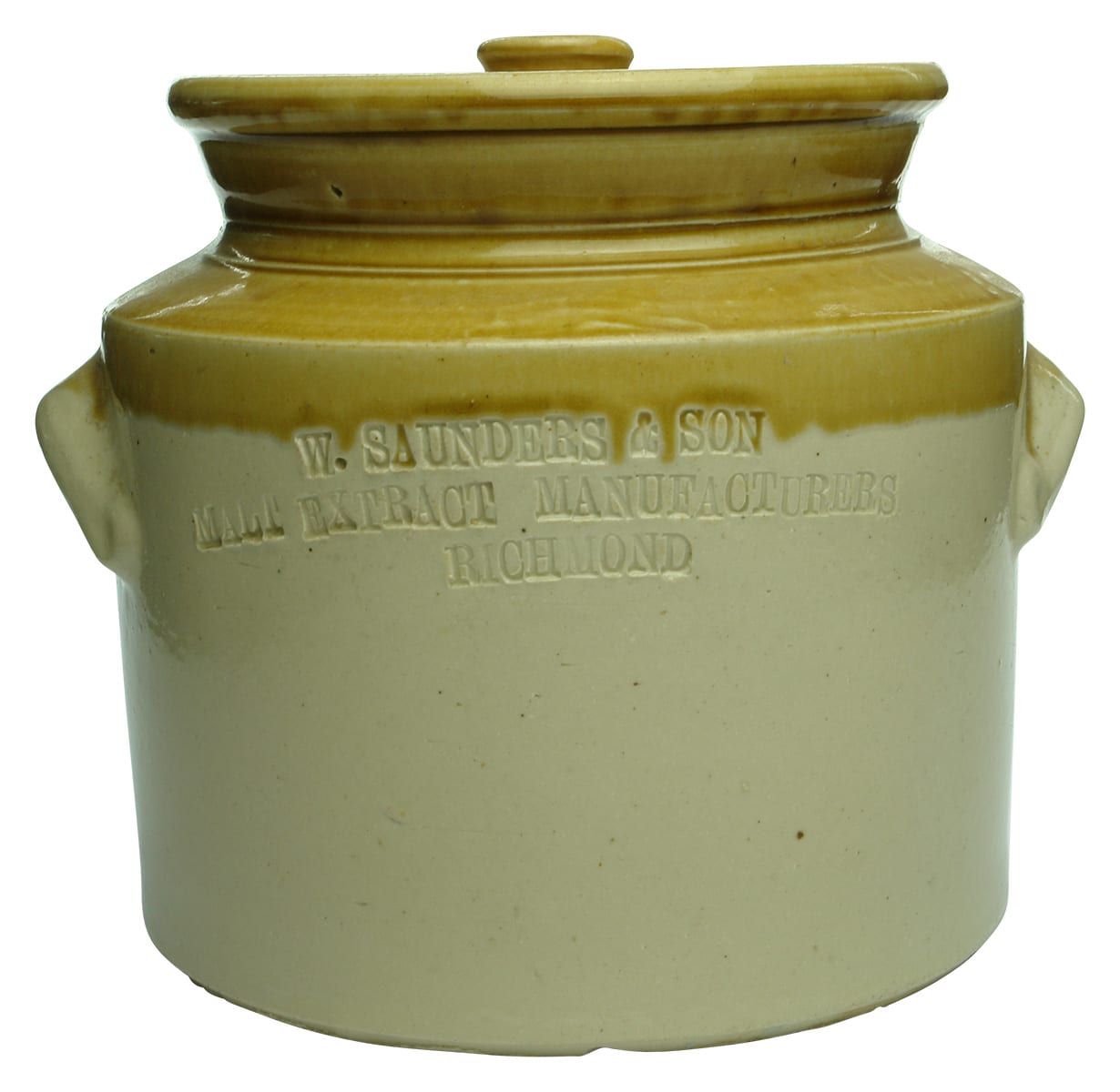 Saunders Richmond Impressed Stone Jar