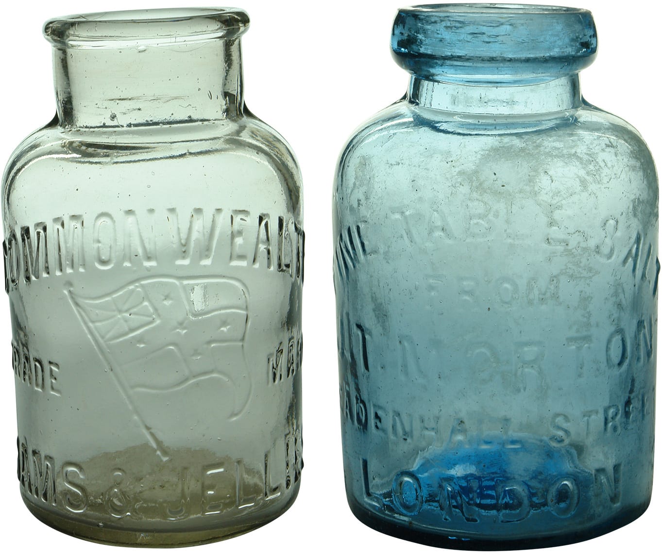 Commonwealth Morton Salt Jam Jars