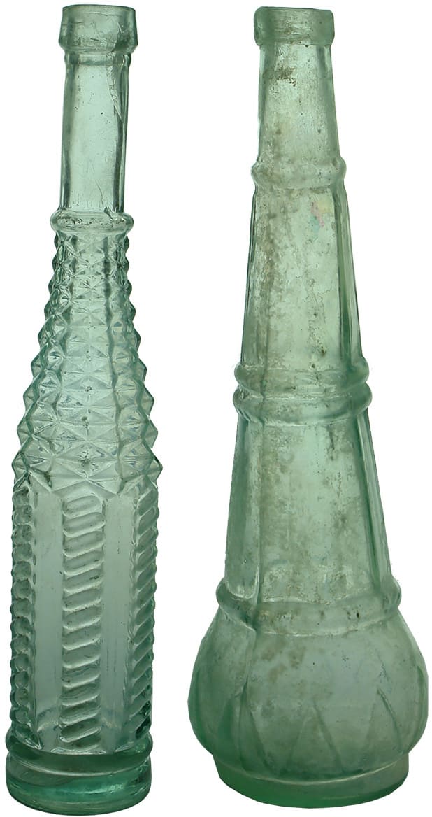 Antique Salad Oil Bottles