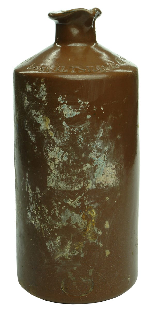 Wiltshire Stoneware Impressed Ink Bottle