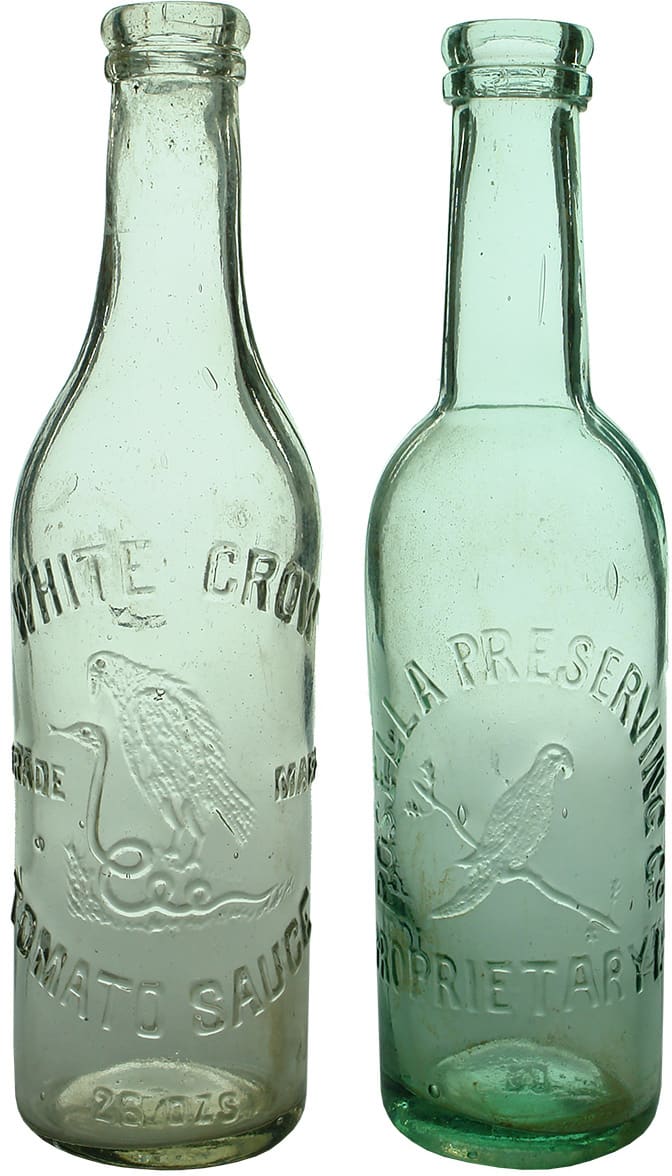 White Crow Rosella Sauce Bottles