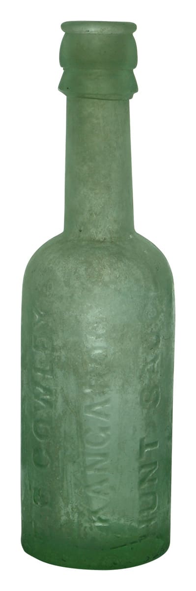 Cowley's Kangaroo Hunt Sauce Antique Bottle