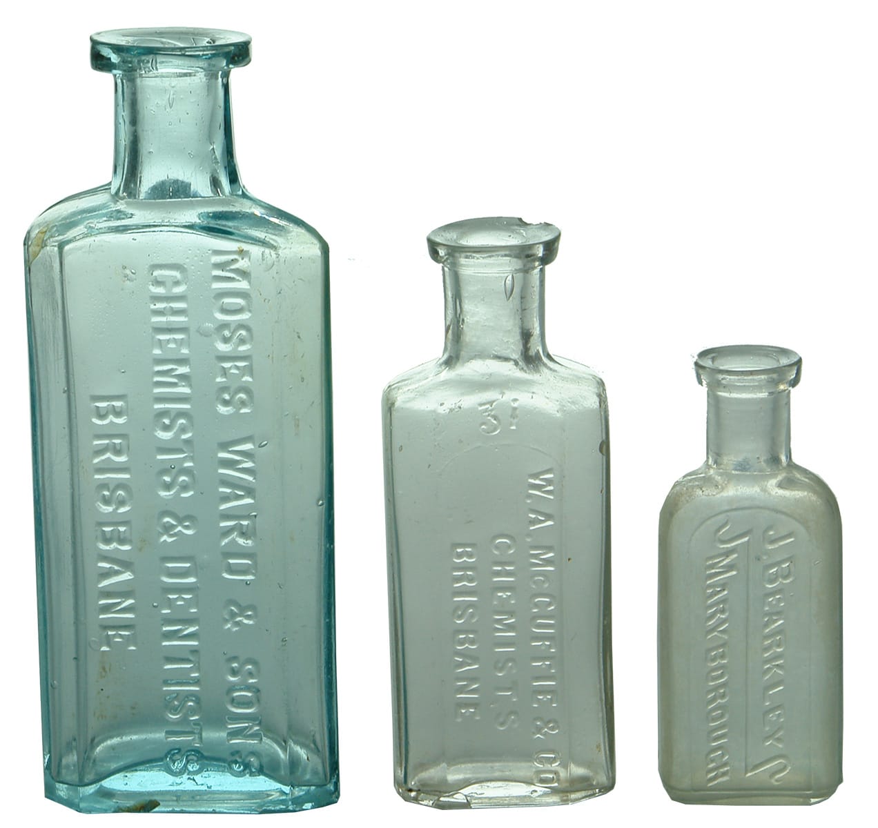 Antique Chemist Medicine Bottles