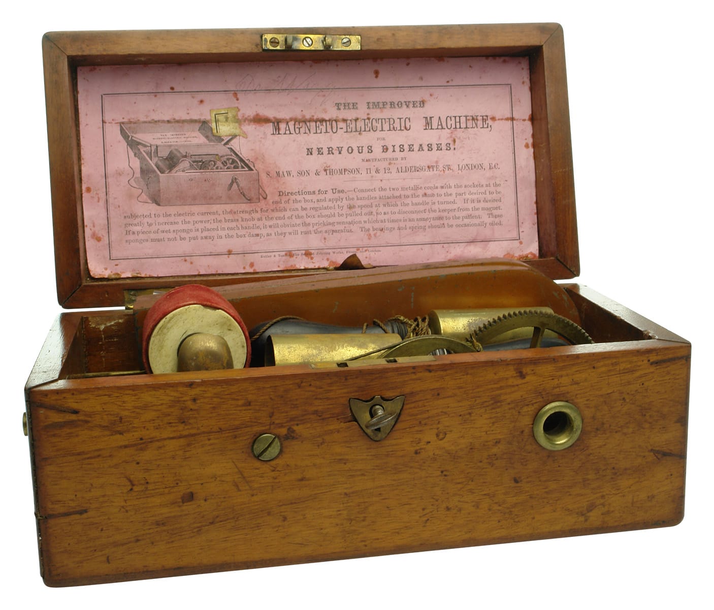 Magneto Electric Machine Nervous Diseases Maw Thompson London