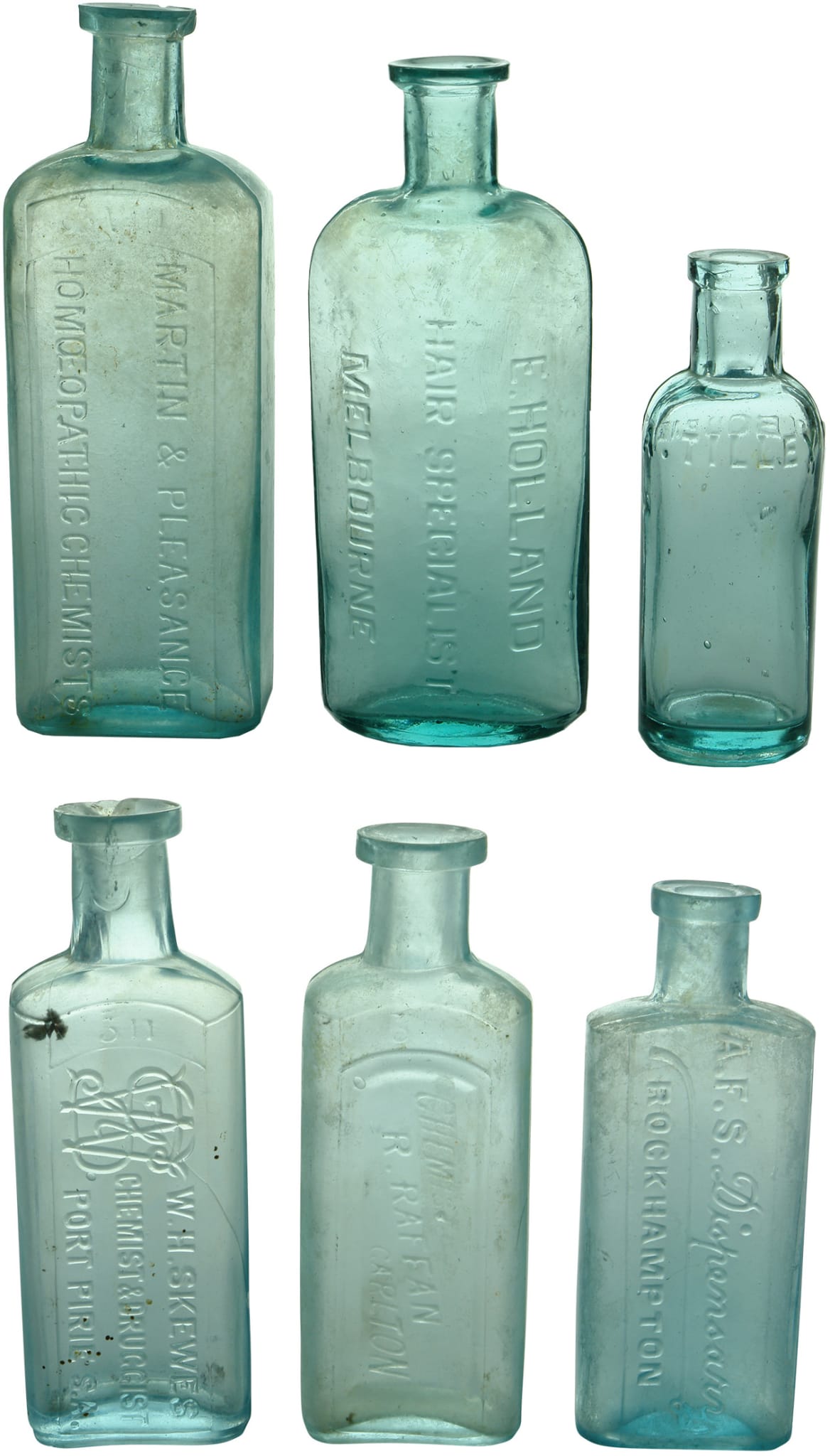 Antique Chemist Medicine Bottles