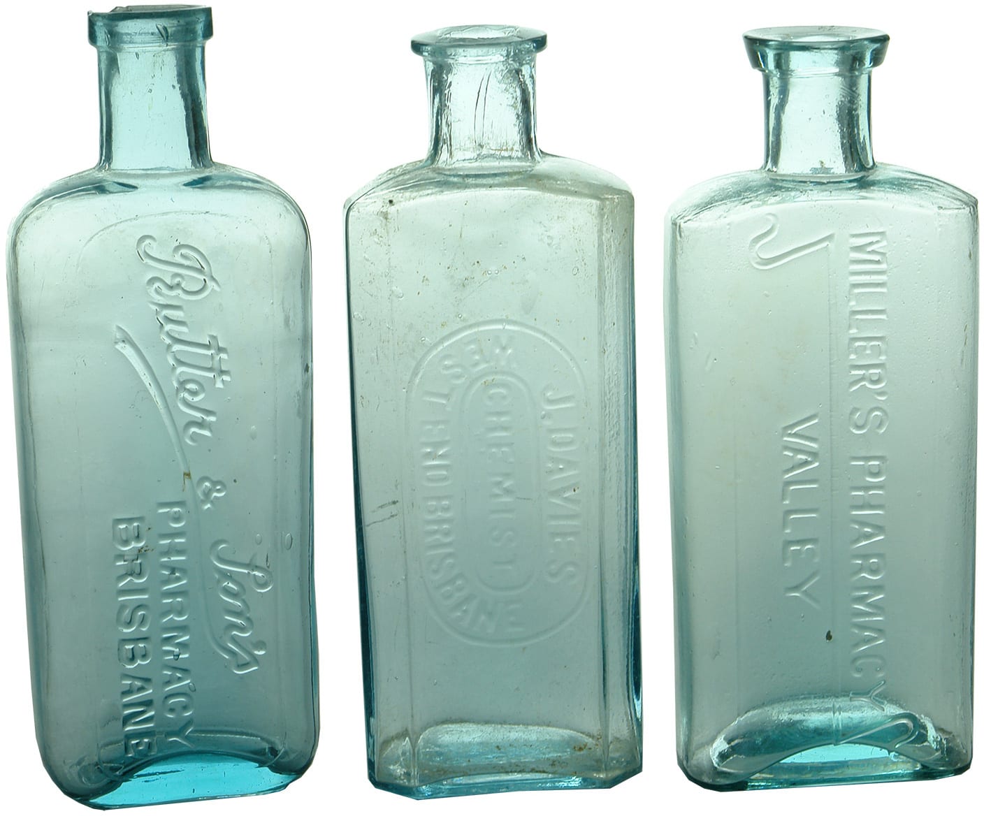 Antique Chemist Medicine Bottles