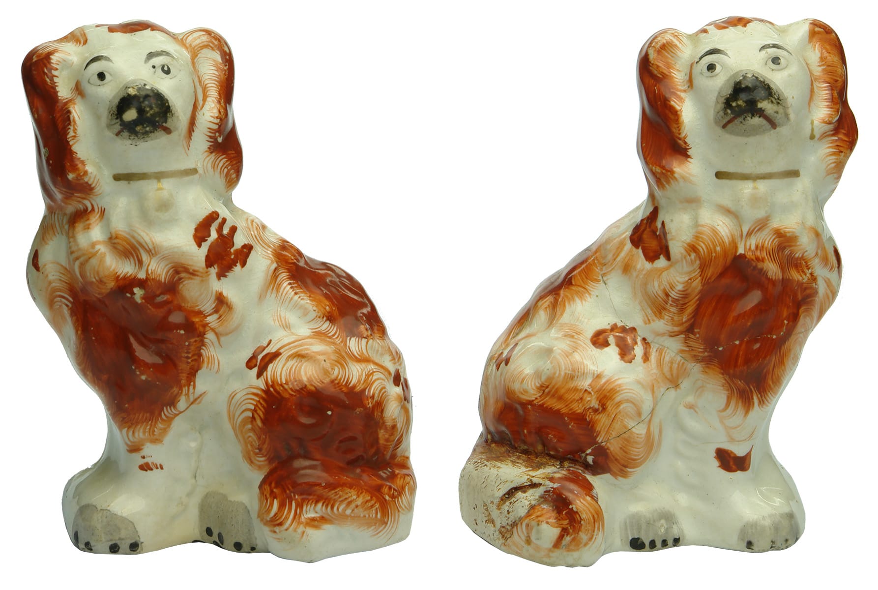 Staffordshire Pottery Dogs