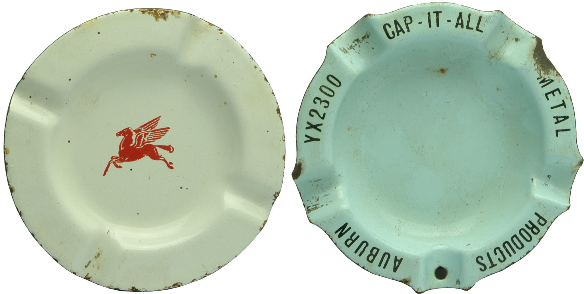 Pegasus Cap it all Metal Ashtray