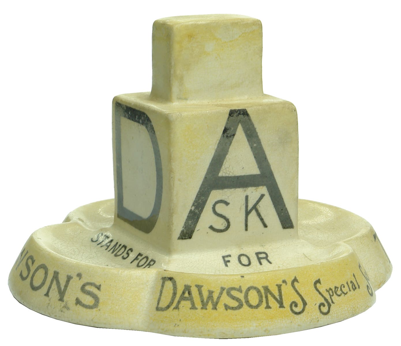 Dawson's Special Scotch Matchstriker