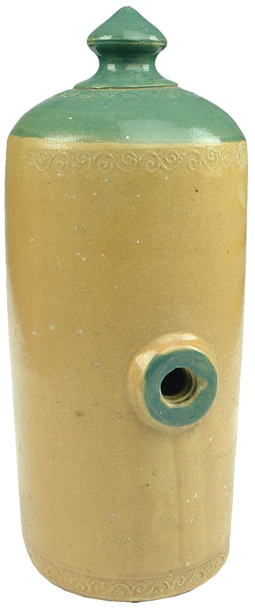 Stoneware Hot Water Footwarmer Bottle