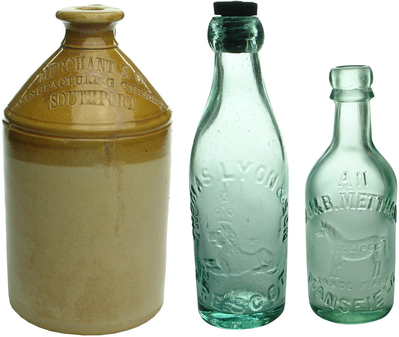 English Bottles Jars