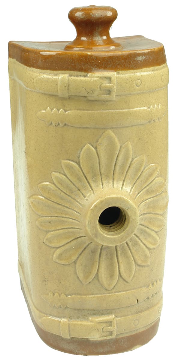 Stoneware Hot Water Footwarmer Bottle