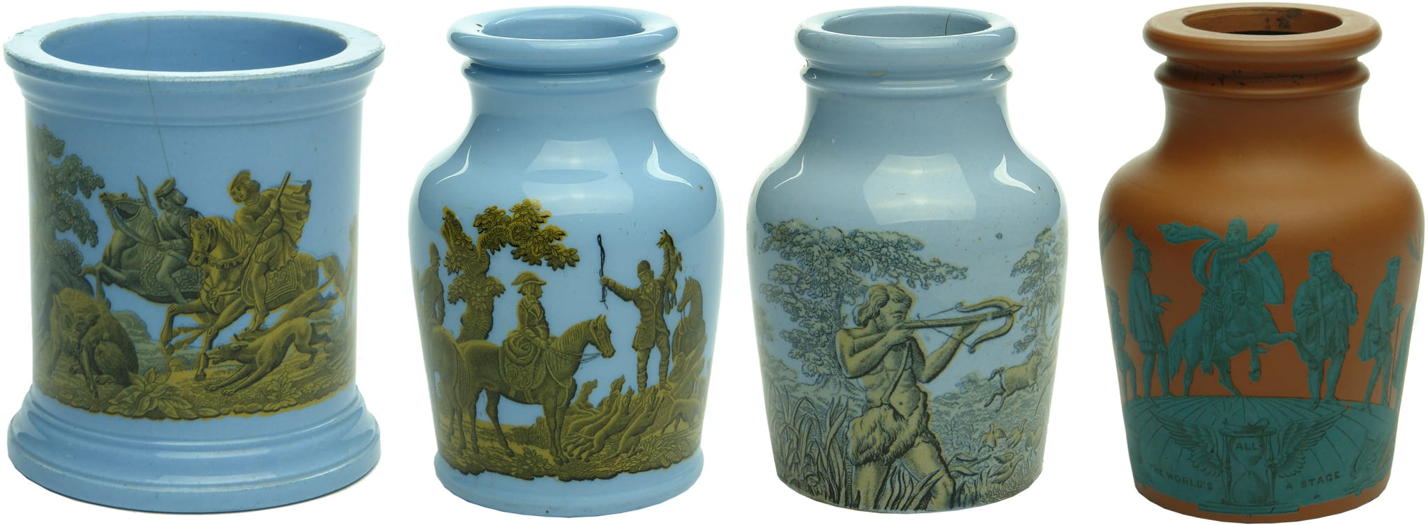 Collection Prattware Pots