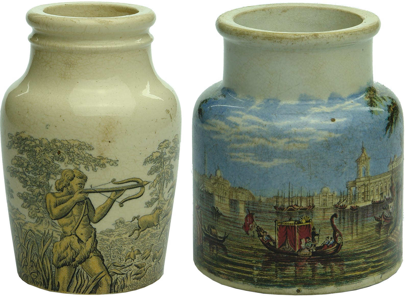 Collection Prattware Pots