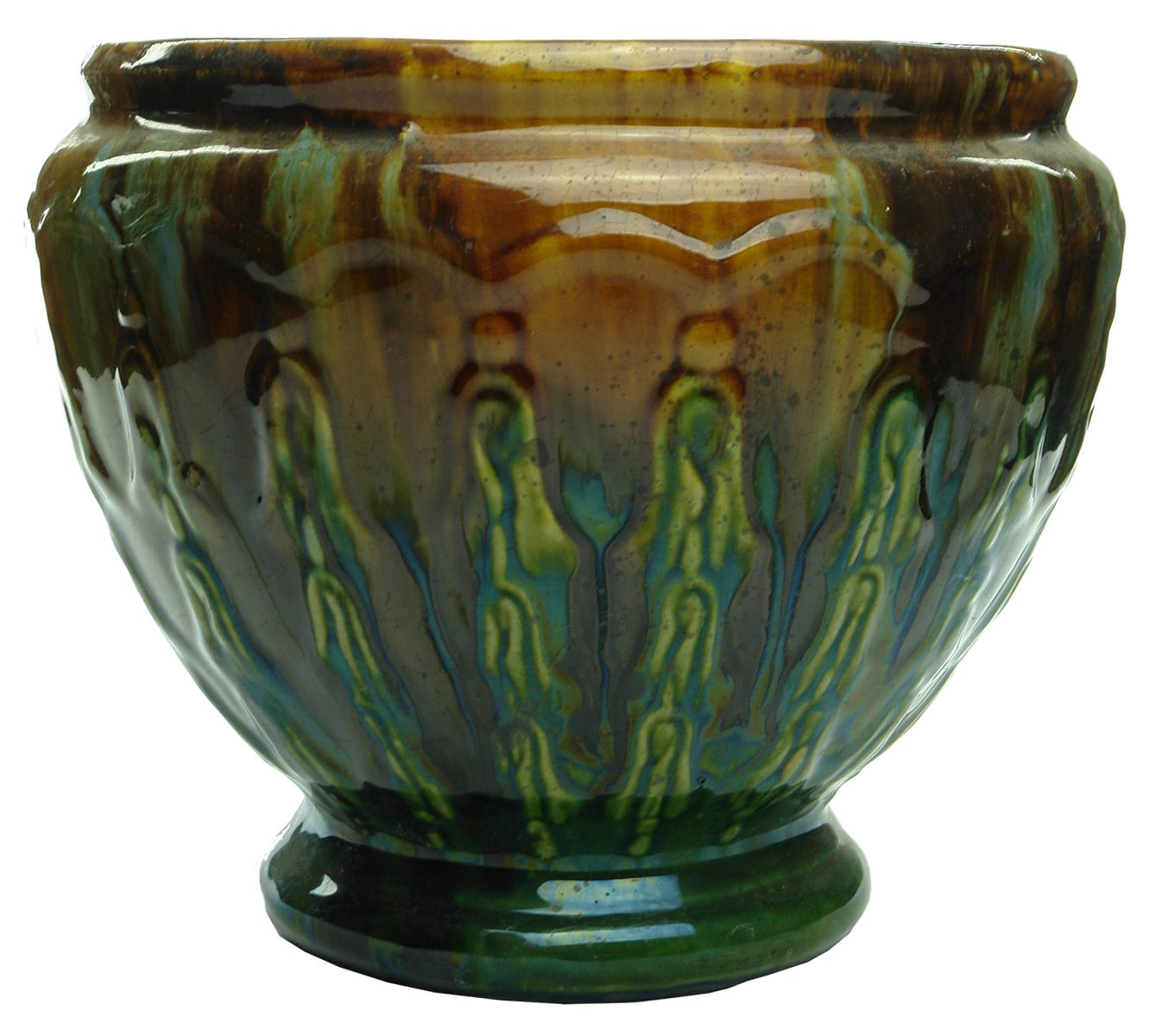 Majolica Pottery Jardiniere