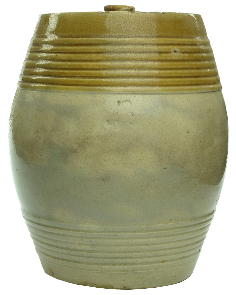 Lithgow Pottery Stoneware Barrel