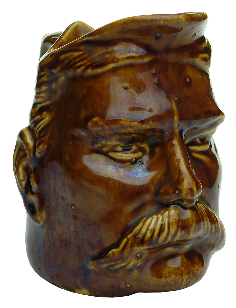 Rockingham Glaze Character Jug Lord Kitchener