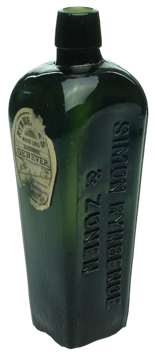 Simon Rynbende Zonen Antique Gin Bottle