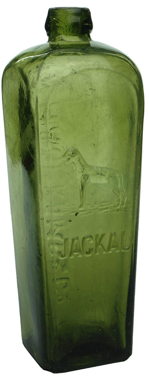 Hasekamp Jackal Antique Gin Bottle