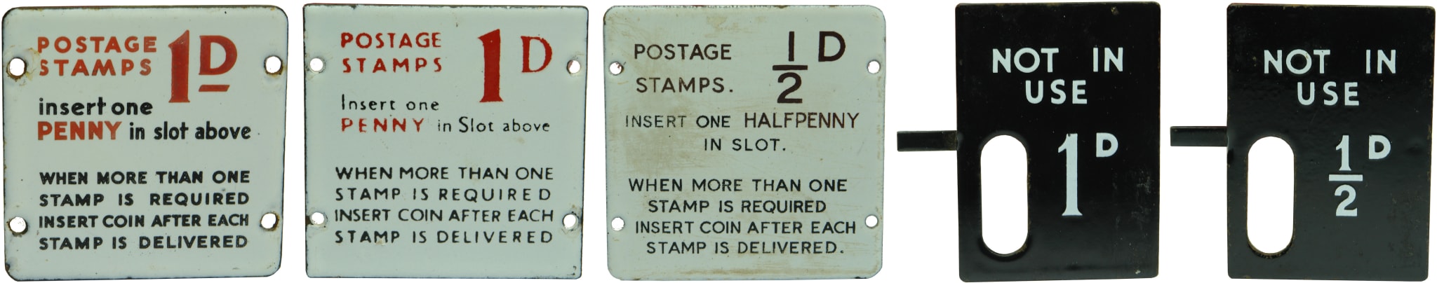 Enamel Australian Postage Stamps Signs