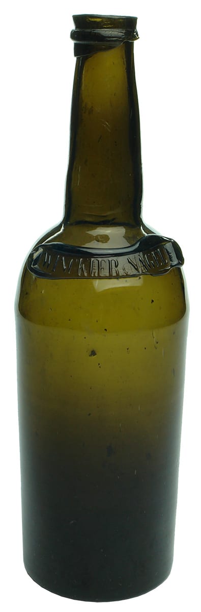 Winckler Nagel Ribbon Seal Antique Bottle