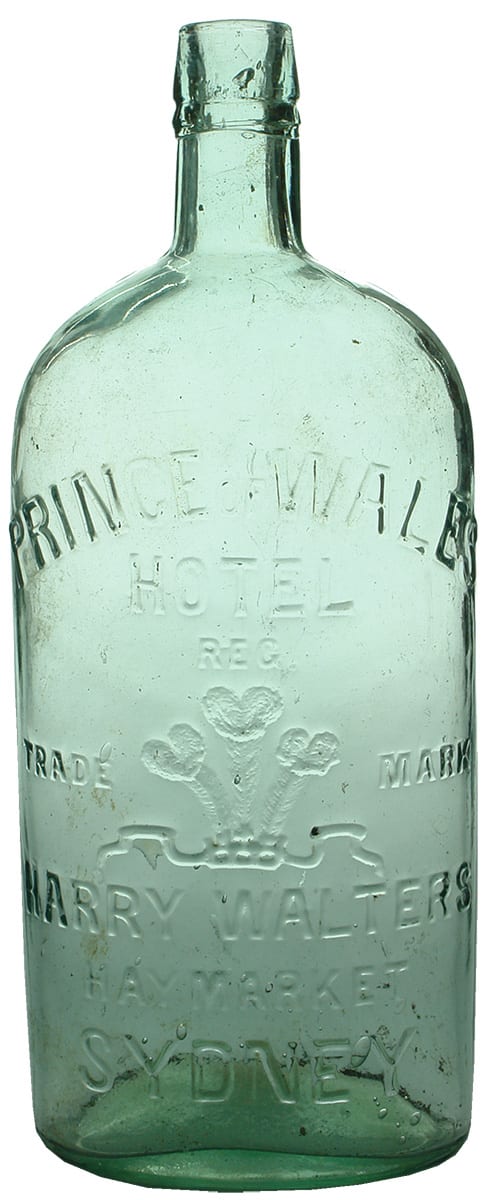 Prince of Wales Hotel Harry Walters Sydney Bottle