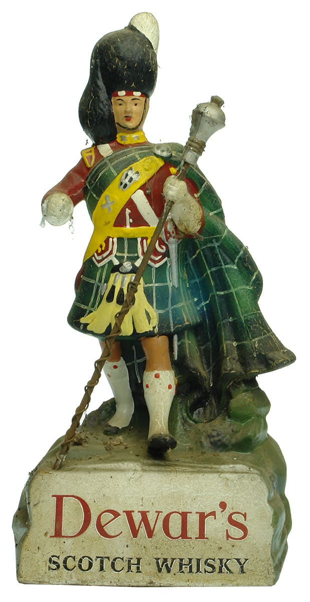 Dewar's Scotch Whisky Rubberoid Statue