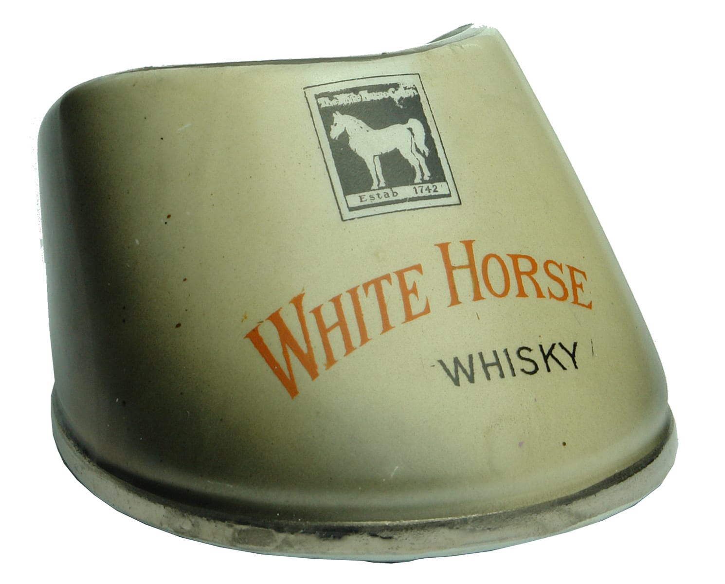 White Horse Whisky Antique Advertising Piece