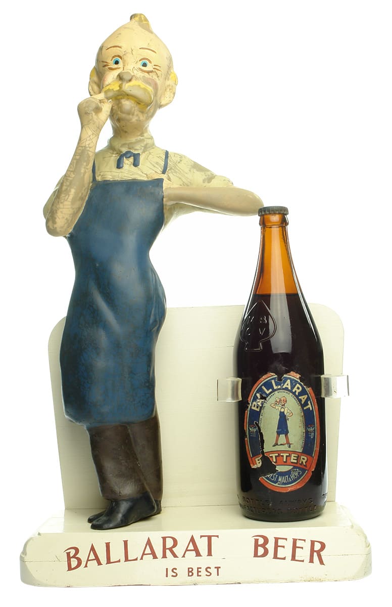 Ballarat Beer is Best Bertie Advertising Statue