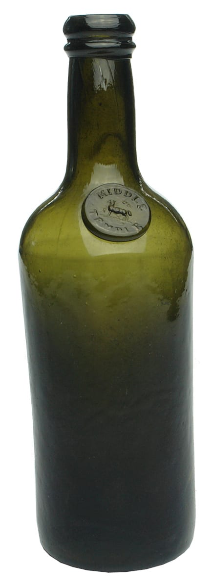 Middle Temple Paschal Lamb Sealed Wine Bottle