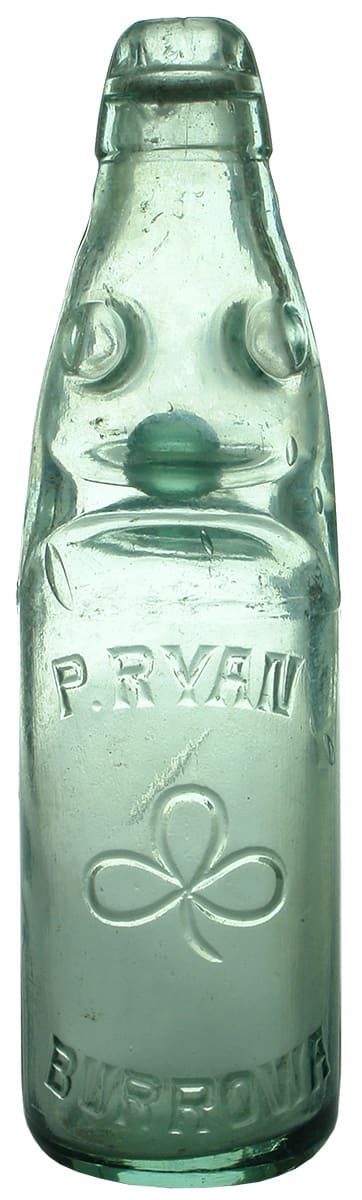 Ryan Burrowa Shamrock Antique Codd Bottle