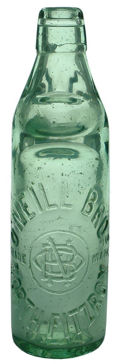O'Neill Bros North Fitzroy Antique Codd Bottle