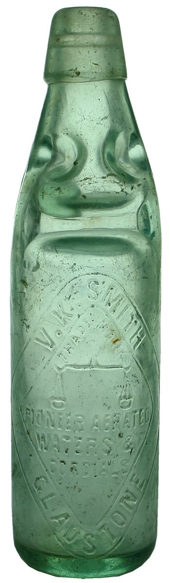 Smith Gladstone Scales Antique Codd Marble Bottle