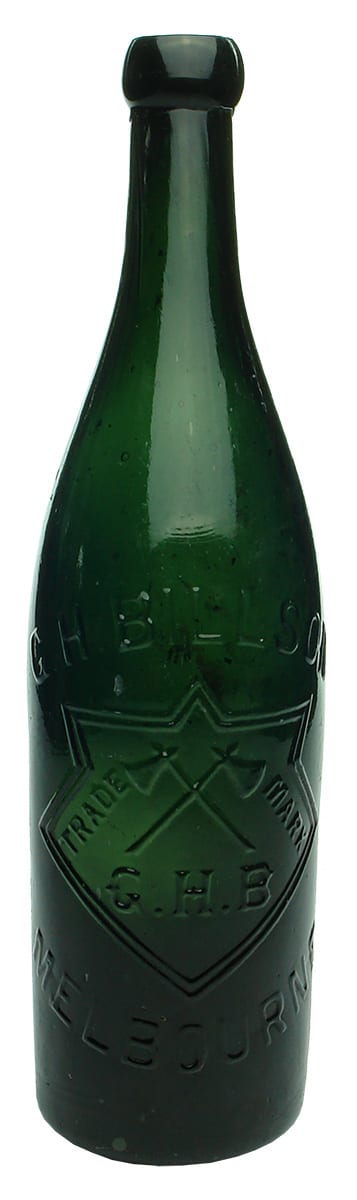 Billson Melbourne Axes Green Blob Top Bottle