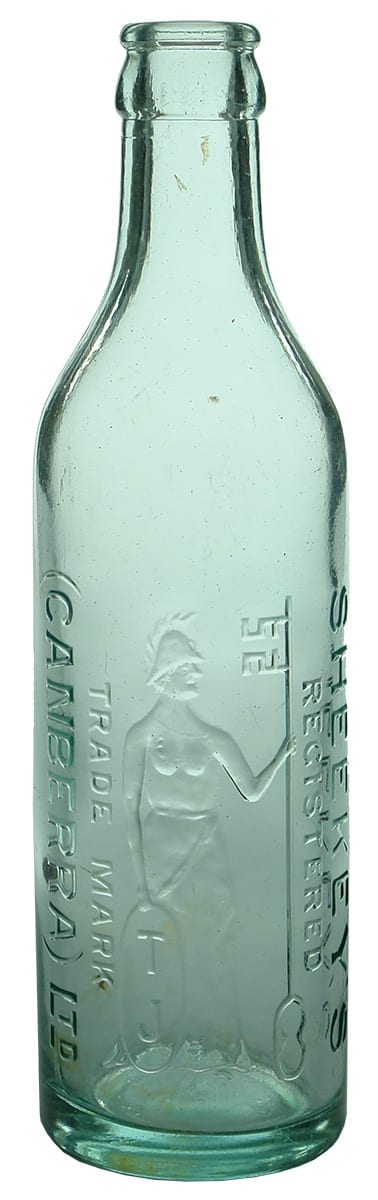 Sheekeys Canberra Crown Seal Soft Drink Bottle