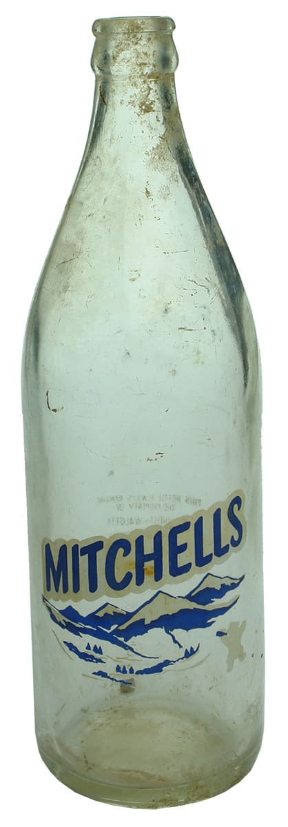 Mitchells Walgett Ceramic Label Pyro Bottle