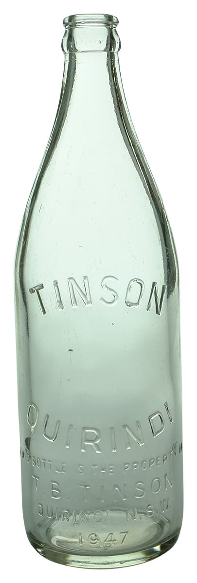 Tinson Quirindi Crown Seal Aerated Water Bottle