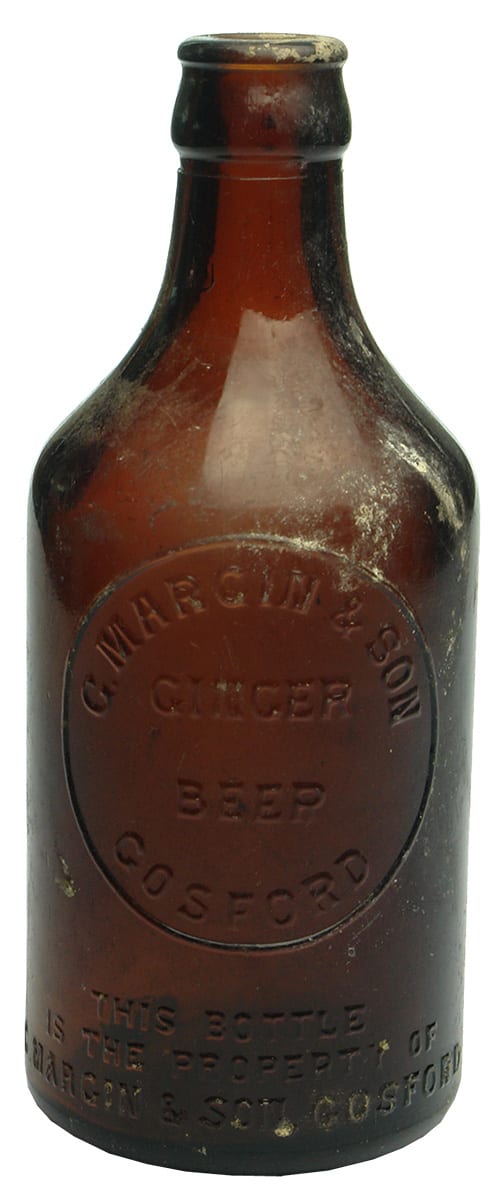 Margin Gosford Glass Ginger Beer Bottle