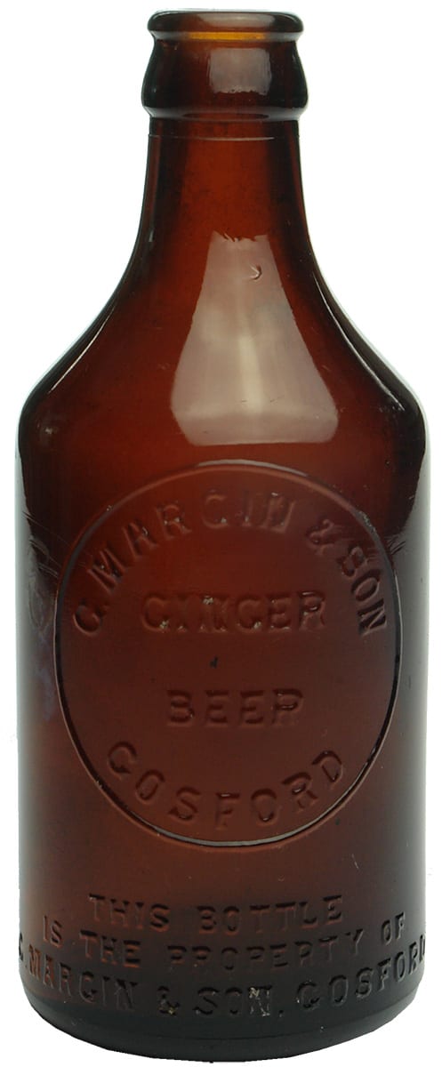 Margin Gosford Glass Ginger Beer Bottle