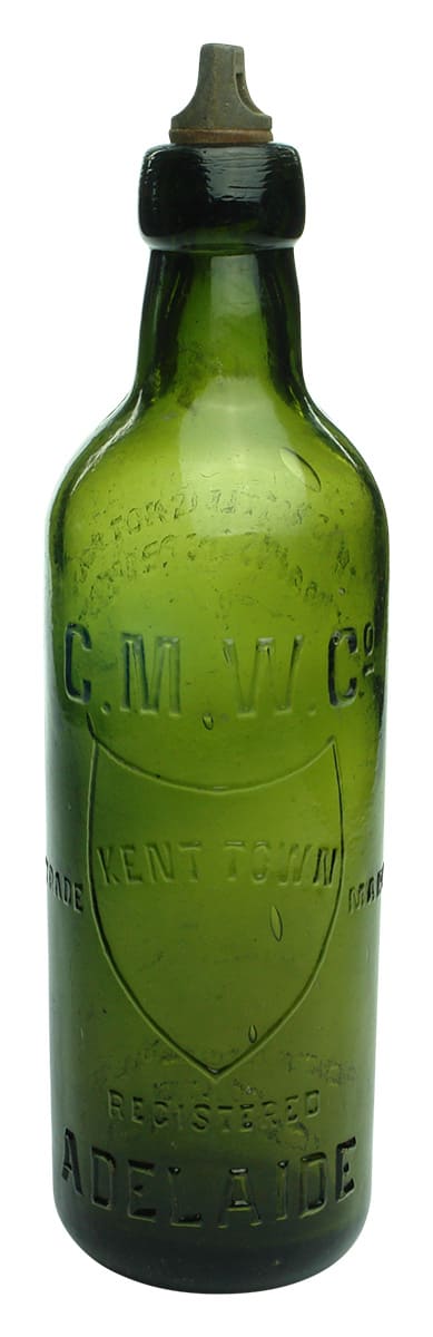 CMW Kent Town Adelaide Green Internal Thread Bottle