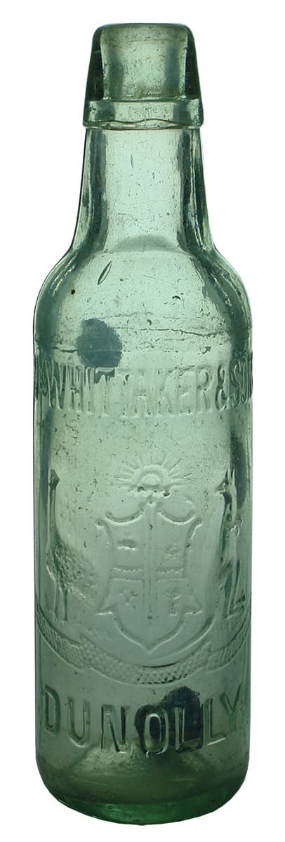 Whittaker Dunolly Coat of Arms Lamont Bottle