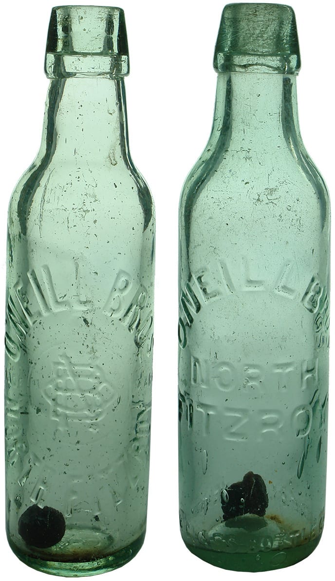 O'Neill Bros North Fitzroy Old Lamont Bottles