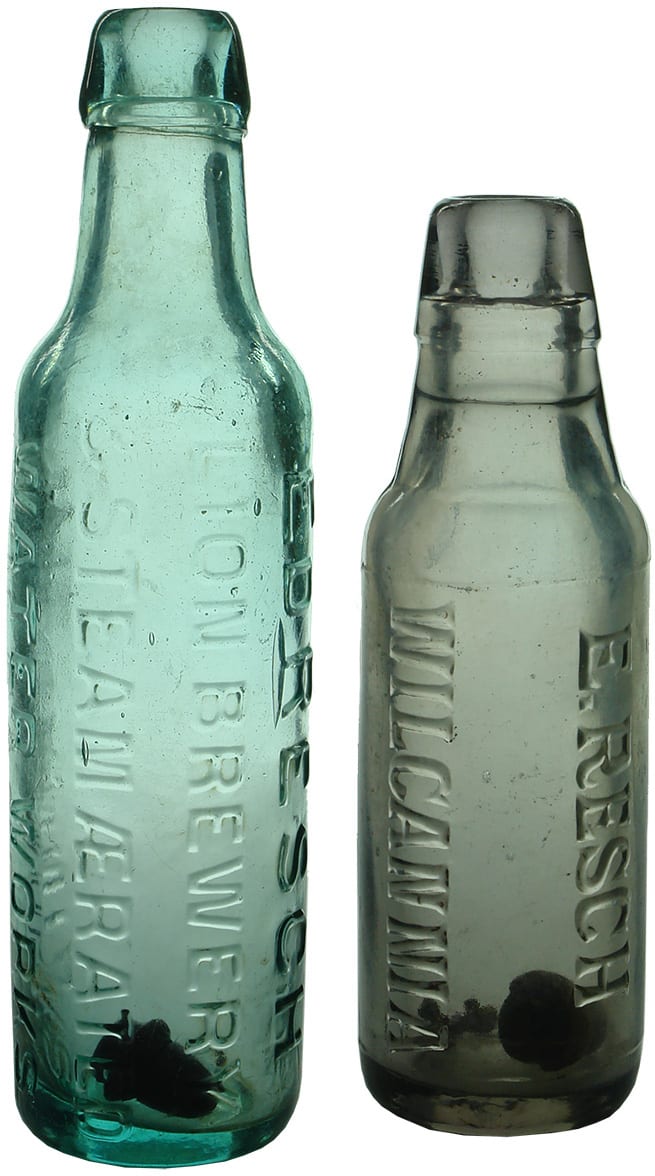 Resch Wilcannia Vintage Lamont Bottles