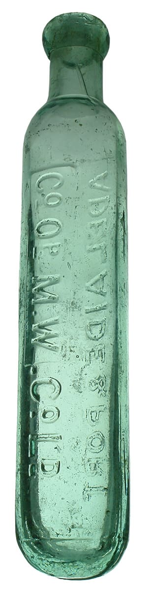 Co-operative Mineral Water Adelaide Maugham Bottle