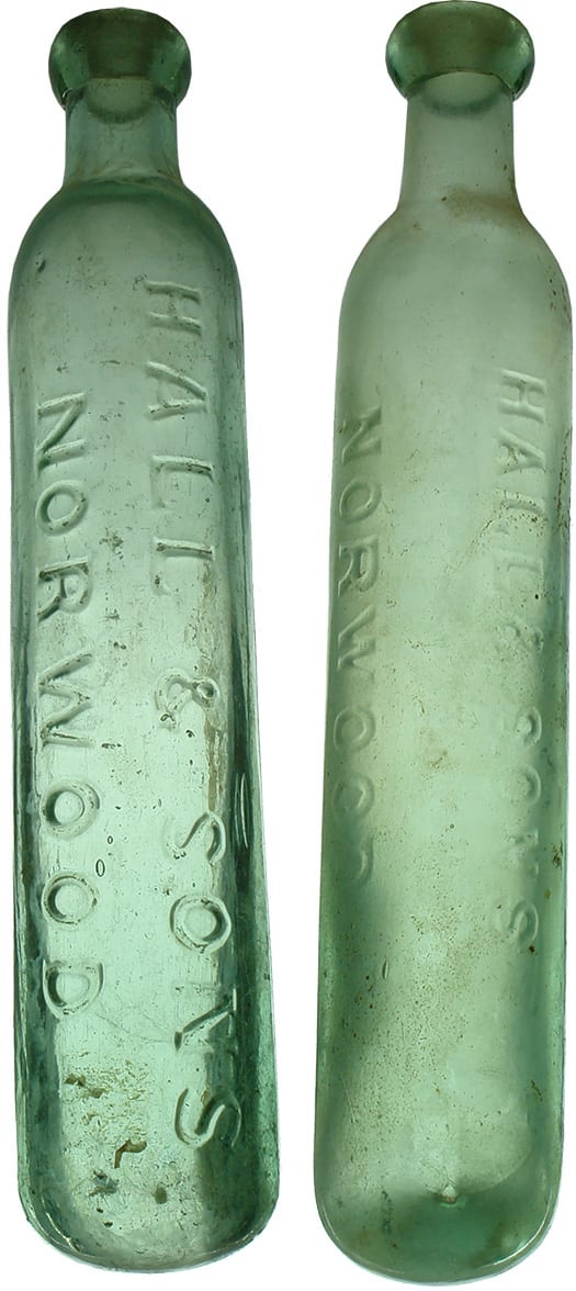 Hall Sons Norwood Maugham Antique Bottles