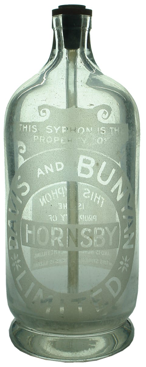 Davis Bunyan Hornsby Soda Syphon