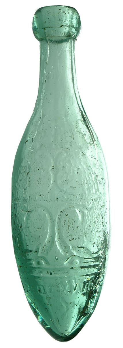 Schweppe London Sydney Melbourne Fountain Torpedo Bottle