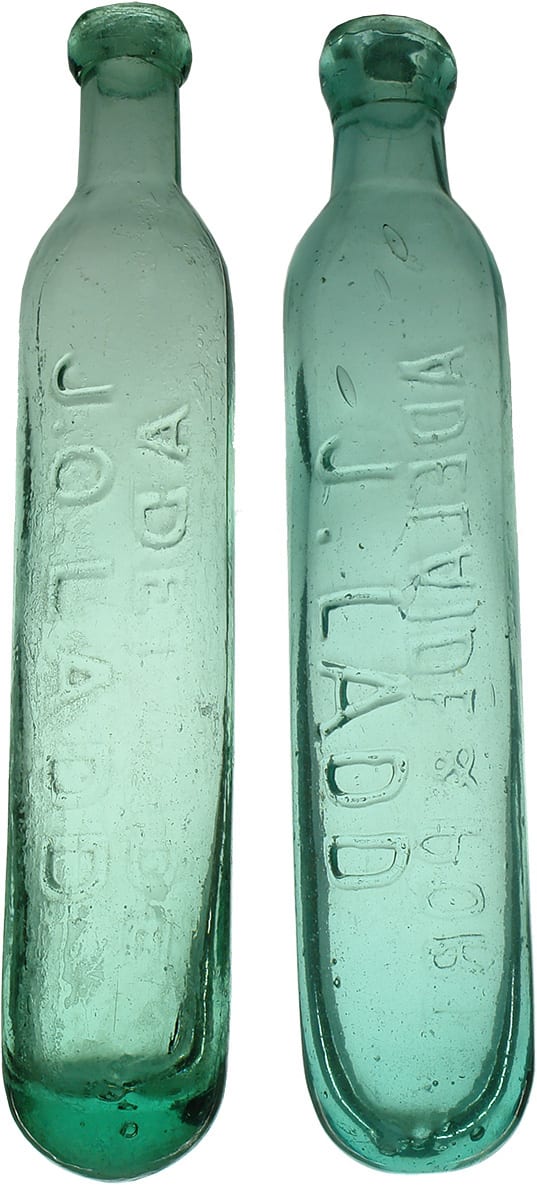 Ladd Adelaide Port Maugham Soda Bottles