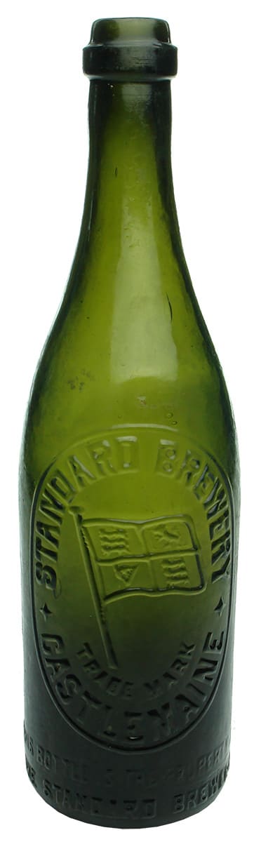 Standard Brewery Castlemaine Antique Beer Bottle